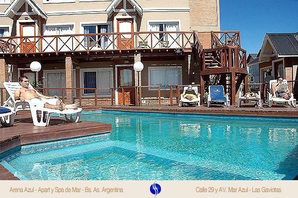 Arena Azul Apart & Spa De Mar Лас Гавиотас Екстериор снимка